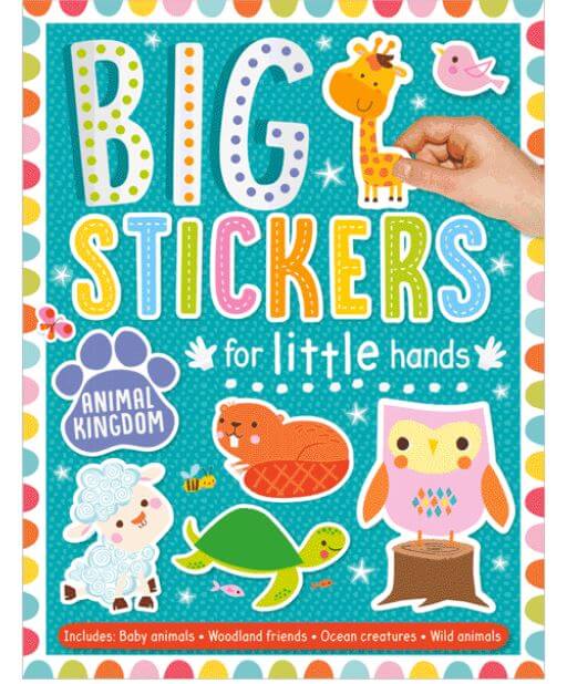 Big Stickers for Little Hands: Animal Kingdom – Bright Isle